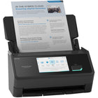 Ricoh ScanSnap iX2500 Document Scanner - Black-Wireless connectivity for convenience: Built-in Wi-Fi allows direct connection to smart devices or cloud services without a computer and allows for placement wherever it’s convenient