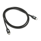 OWC 39" Thunderbolt USB-C Cable - Black-Versatile Connections: connect to millions of docks, displays, eGPUs, PCIe expansion, external SSDs, RAID storage, and other accessories