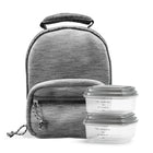 Fit + Fresh - Kit repas lavable en machine Kamden - Gris anthracite-Matériau de première qualité : Ce sac repas pour enfants est fabriqué en néoprène doux et protecteur, un matériau épais, imperméable, non toxique, sans PVC et sans danger pour les aliments - le néoprène est auto-isolant pour garder les aliments chauds ou froids