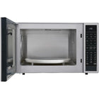 Sharp 1.5 cu. ft. 900W Stainless Steel Convection Microwave Oven - Black-Convection Cook with Auto Broil, Auto Roast, Auto Bake, and Auto Defrost