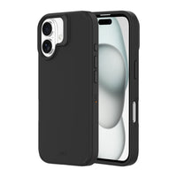 AXS PROTech Pulse D3O MagSafe Compatible Case Made with Recycled Materials for Apple iPhone 16 - Black-12ft drop tested, backed by D3O technology