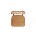 Manhattan Comfort Versailles 15.75" Industry Chic Counter Stool - Nature-19.69" L x 21" W x 40.16" H