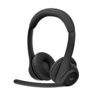 Logitech Zone 300 Wireless Bluetooth Headset With Noise-Canceling Microphone - Graphite-Headset With Noise-Canceling Mic: Dual beamforming mics on the extended boom with noise-canceling algorithms suppress background noise in homes and shared workspaces for clear conversations