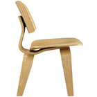 Modway Fathom Dining Chairs - Natural - 6 Pack-Plywood with oak effect veneer