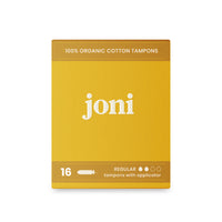 joni Regular Applicator Tampons - 16 Pack-All joni tampons are GOTS certified and 100% organic cotton, even the string
