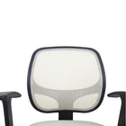 Brassex Kelvis Office Chair - Cream-50 mm nylon castors