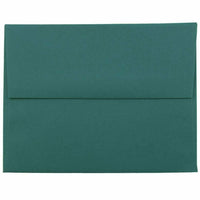 JAM Paper A2 Invitation Envelopes - 4.375 x 5.75 - Teal - 50 Pack-Envelope Features: Straight gummed flap closure, high quality smooth paper finish