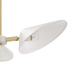 Modway Journey 3-Light 3" Arm Pendant - White-LED Compatible, Assembly Required