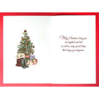 Rosedale General Christmas Greeting Cards/Envelopes - 5-1/2" x 8" - Santa's Boots - 12 Pack-Printed on premium uncoated paper