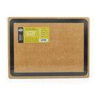 Minimal 15.7" Paper Fiber Cutting Board-Dishwasher-safe for quick, effortless cleaning.