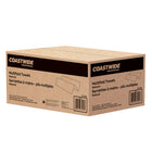 Coastwide Professional - Essuie-tout en papier à plis multiples - 250 feuilles - Brun naturel - Paquet de 16-Chaque paquet contient 250 serviettes en papier multi-plis, ce qui permet d'approvisionner largement les zones à fort trafic.