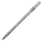 BIC Round Stic Extra Value Ballpoint Stick Pens – 1.0mm – Black – 12 Pack  -Rugged carbide tip writes through carbons easily
