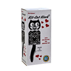 Kit-Cat Klock Classic Cat Wall Clock with Heart Eyes - Red-Classic Art Deco design adds a nostalgic and stylish touch to any home or office environment