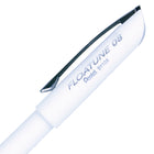 Pentel Floatune Rollerball Pen - 0.8 mm - Black-A dual ball mechanism inside of the pen tip allows for maximum ink flow. Experience less friction when you write.
