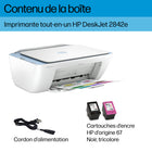HP - Imprimante tout-en-un DeskJet 2842e avec 6 mois d'abonnement Instant Ink - Skyride-Cette imprimante est conçue pour ne fonctionner qu'avec des cartouches dotées de puces ou de circuits HP d'origine et bloquera les cartouches qui utilisent des puces ou des circuits autres que ceux de HP. Des mises à jour périodiques du micrologiciel maintiendront l'efficacité de ces mesures