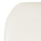 Flash Furniture - Coussin en vinyle rigide pour chaise Chiavari, blanc (BHWHHARDVYL)-Rembourrage en vinyle blanc
