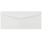 Jam Paper #10 Business Commercial Window Envelopes - 4 1/8" H x 9 1/2" W - White - 100 Pack-Perfect for business mailing, organizing, bills, checks, cards, deposits, invitations, or any announcement!