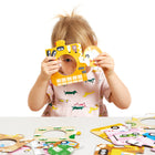 Banana Panda Match the Vehicles 6-Puzzle Set-48-piece puzzle