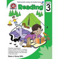 Canadian Curriculum Press - Cahier d'exercices en lecture, anglais, 3e année-Cahier d'exercices de lecture, 3e année