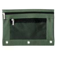 Pep Rally 3 Ring Mesh Pouch - Green-Durable 600D polyester with TPE coating