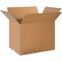 Staples Corrugated Shipping Carton - 18" L x 18" W x 24" H-Corrugated shipping carton provides sturdy and reliable packaging for your items