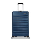 Samsonite Quest-X Spinner Medium Expandable - 27.5" - Blue Lagoon-Dual Spinner wheels make it easy to navigate narrow airplane aisles as well as over a variety of surfaces