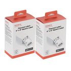MUNBYN Thermal Label - 4 x 6" - White - 500 Sheets/Pack - 2 Pack-Specification: 4-inch x 6-inch (101.6mm x 152.4mm). 500 shipping labels per stack. Packed in a kraft carton to prevent damage. Tips: It is only suitable for thermal printers, not laser or inkjet printers. 