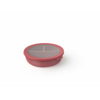 Mepal Cirqula Bento Bowl - 250+250+500 mL/8+8+17oz - Vivid Mauve-Dishwasher Safe