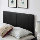 Modway Alana Wood Full Platform Bed with Splayed Legs - Black-Weight Capacity: 600 lb