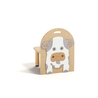Mitybilt WildWoods Chair - Cow -Backrest with printed P.E.T. acoustic felt, Cow