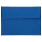 JAM Paper Enveloppes format livret à fermeture gommée, 5 1/4 x 7 1/4 po, bleu présidentiel, paq./100-Bleu présidentiel
