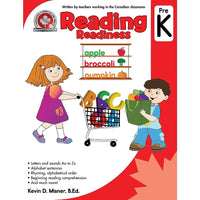 Canadian Curriculum Press - Cahier d'exercices en lecture, anglais, prématernelle-Cahier d'exercices de lecture, pré-maternelle