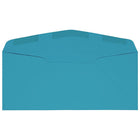 JAM Paper #10 Window Envelopes, 4 1/8 x 9.5, Brite Hue Blue Recycled, 1000 Pack (5156476B)-Opening: booklet