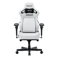AndaSeat Kaiser 4 XL Premium Gaming Chair - Cloudy White-A New Era of Comfort and Cleanliness: The Kaiser 4 introduces a new standard in the industry, combining luxury with practicality. Developed in collaboration with Amway, the chair features high-quality, easy-to-clean polyurethane leather, ensuring that spills and stains are effortlessly wiped away. This innovative material not only emphasizes a modern, minimalist aesthetic but also stands as a testament to AndaSeat's commitment to durability and luxury