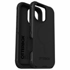 OtterBox Defender Pro MagSafe iPhone 16 Pro Max - Black-Tri-layer defense with a silicone cover to resist bumps, rigid inner shell to hold your phone in place and a memory-foam backing for stability