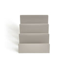 Trieur à courrier en plastique à 3 fentes TRU RED, gris-Organise rapidement et entrepose les lettres, le courrier et d’autres documents.