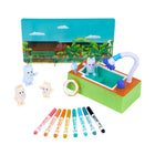 Crayola Bluey Scribble Scrubbie Poolside Playset - 4 Bluey Characters-Safe & nontoxic: great toy for kids, 3 & up!