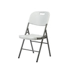 TygerClaw - Chaise pliante durable avec cadre en métal-Cadre en acier renforcé supportant un poids maximum de 200 kg