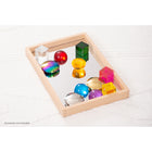 TickiT - Petit plateau miroir en bois-Essayez juste de le casser !: Fabriqué en acrylique résistant aux rayures, ce miroir est durable. Il est conçu pour durer des années et pour résister aux rigueurs de l'enfance