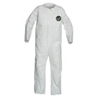 Dupont Personal Protection Coverall, Proshield 50, Zipper Front, White, 2XL, 25 Pack (NB120SWH2X002500)-Material: Microporous