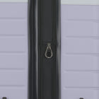 Bugatti Lisbon 2-Piece Hardside Luggage Set - Lilac-Carry-on Luggage: 22" H x 14.25" L x 9" W, Weight: 5.5 lb/2,4 kg; Large Check-In Luggage: 30.5" H x 20" L x 12.5" +2" W, Weight 9.9 lb/4,4 kg. Measurements include wheels and fixed handles