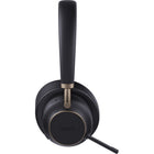 Yealink BH76 Plus Wireless Bluetooth Headset with USB-C/USB-A Adapter - Microsoft Teams-With the Yealink Acoustic Shield Technology, the five Microphones built into the BH76 Plus block the background noise automatically but ensure that the participant’s voice can be heard clearly, which greatly boosts communication efficiency