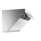 Fotile JQG9015W Slant Vent Series Range Hood - 36" - White-Max Static Pressure 1030Pa