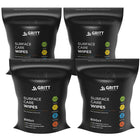 Gritt Commercial Surface Care All-Purpose Cleaning Wipes - Fresh Scent - 8" x 6" - 800 Wipes Per Roll - 4 Pack-Safe for use on vinyl, rubber, leather, plastic, metal, finished wood and most other non-porous surfaces 