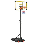 Soozier Portable Basketball Hoop-Adjustable height, for 6-14 ages 
