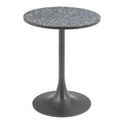 Zuo Bite Bistro Table - Black-3 year limited warranty