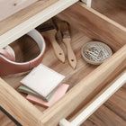 Sauder - La Collection Nova Loft Bureau en L - Finition Kiln Acacia-7