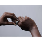 Ultrahuman Ring Air - Size 08 - Raw Titanium-6