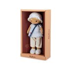 Kaloo Tendresse Eli Doll - Medium-Fish embroidery reminds of the sea and adventure.