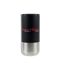 Staples - Gobelet isotherme en acier inoxydable avec paille - 473 ml - Noire-Isolee